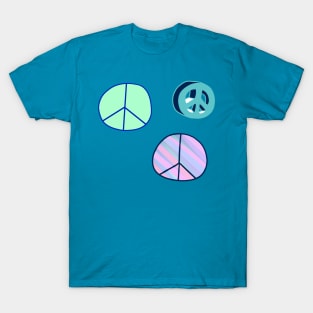 Three Peace Signs T-Shirt